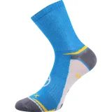 Chlapčenské turistické ponožky VOXX 3 PACK-Optifanik 03-Blue Dark blue light blue · záber 3