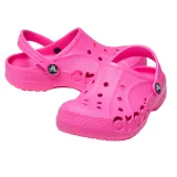 Dievčenské kroksy (rekreačná obuv) CROCS Baya Clog K electric pink · záber 4