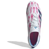 Pánske futbalové kopačky outdoorové ADIDAS Predator Elite M FG cloud white solar blue solar pink · záber 5