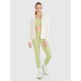 Dámska tréningová mikina so zipsom 4F SWEATSHIRT FNK F467-11S-OFF WHITE · záber 5