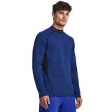 Pánske kompresné tričko s dlhým rukávom UNDER ARMOUR UA CG Armour Twist Mock-BLU · záber 1