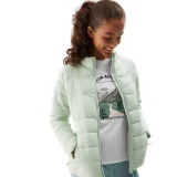 Dievčenská bunda 4F JUNIOR DOWN JACKET-JAW23TDJAF219-42S-LIGHT GREEN · záber 2