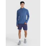 Pánske bežecké tričko s dlhým rukávom 4F LONGSLEEVE FNK-WSS25TFLOM327-32S-DENIM · záber 5