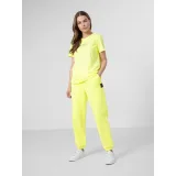 Dámske tepláky 4F WOMENS TROUSERS SPDD012-45S-CANARY GREEN · záber 3