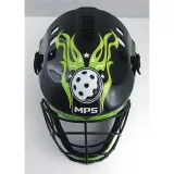 Florbalová maska MPS PRO FLAME - Black Green · záber 5