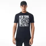 Tričko s krátkym rukávom NEW ERA MLB Distressed graphic NEYYAN · záber 1