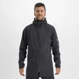 Pánska cyklistická bunda s kapucňou SPORTFUL Metro hardshell, black · záber 2