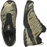 Pánska bežecká trailová obuv SALOMON XA Pro 3D V9 GTX M dried herb black olive night · záber 4