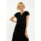 Dámske šaty VOLCANO LUMA-700-BLACK · záber 2