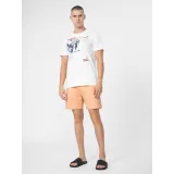 Pánske teplákové kraťasy 4F SHORTS CAS M074-64S-SALMON CORAL · záber 3
