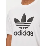 Pánske tričko s krátkym rukávom ADIDAS Trefoil t-shirt-White · záber 5