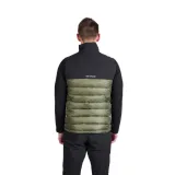 Pánska turistická vesta NORTHFINDER FILIPPO-550blackdarkgreen · záber 4