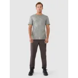 Pánske tréningové tričko s krátkym rukávom 4F TSHIRT FNK M1216-44A-OLIVE ALLOVER · záber 5