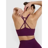 Dámska tréningová športová podprsenka 4F SPORT BRA F166-50S-DARK VIOLET · záber 3