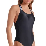 Dámske plavecké jednodielne plavky ARENA WOMENS ELASTIC SOLID-BLACK · záber 4