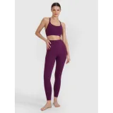 Dámske legíny 4F TIGHTS FNK F347-50S-DARK VIOLET · záber 5