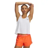 Dámske tréningové tielko UNDER ARMOUR Tech Swing Tank-WHT · záber 1
