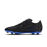 Pánske futbalové kopačky outdoorové NIKE Mercurial Vapor 15-24 Club M FG black hyper royal chrome · záber 2
