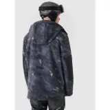 Pánska lyžiarska bunda 4F TECHNICAL JACKET-WAW24TTJAM510-90A-MULTICOLOUR ALLOVER · záber 4