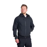 Pánska turistická softshellová bunda NORTHFINDER CIRO-269black · záber 1