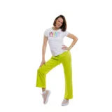 Dámske tepláky AUTHORITY TP-NEOWIDE W yellow · záber 1