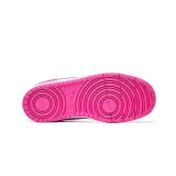 Dievčenská rekreačná obuv NIKE Court Borough Low Recraft Jr white laser fuchsia · záber 5