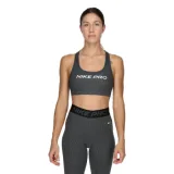 Dámska tréningová športová podprsenka NIKE PRO W SWSH LGT SPT AOP BRA-FN4708-060-ANTHRACITE · záber 1