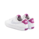 Dievčenská vychádzková obuv NIKE Court Legacy white gfootball grey cosmic fuchsia · záber 5
