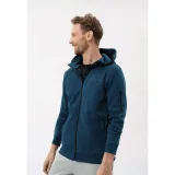 Pánska mikina so zipsom VOLCANO PITER-601-BLUE · záber 4
