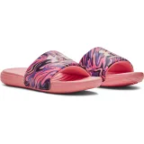 Dámske šlapky (plážová obuv) UNDER ARMOUR UA W Ansa Graphic posh pink posh pink ivory · záber 4