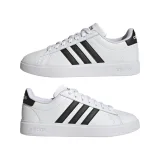 Dámska rekreačná obuv ADIDAS Grand Court 2.0 cloud white core black core black · záber 4