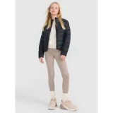 Dievčenská bunda 4F JUNIOR DOWN JACKET-JWSS25TDJAF515-20S-BLACK · záber 4