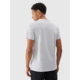 Pánske tričko s krátkym rukávom 4F TSHIRT M2257-27M-COLD LIGHT GREY MELANGE · záber 3