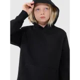 Chlapčenská mikina so zipsom 4F JUNIOR SWEATSHIRT-JWMM00TSWSM1860-20S-BLACK · záber 2