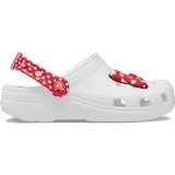 Dievčenské kroksy (rekreačná obuv) CROCS Disney Minnie Mouse Classic Clog T white red · záber 2