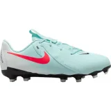 Chlapčenské futbalové kopačky outdoorové NIKE Phantom GX 2 Academy Jr FG MG mint off noir atomic red · záber 1