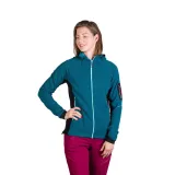 Dámska turistická mikina so zipsom NORTHFINDER DARLA-630inkblueblack · záber 2