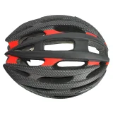Cyklistická prilba RH+ Z Zero, matt black matt red matt dark · záber 4