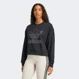 Dámska mikina ADIDAS ORIGINALS SNAKE CREW-BLACK · záber 2