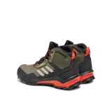 Pánska členková turistická obuv ADIDAS Terrex AX4 Mid GTX olive strata wonder beige core black · záber 3