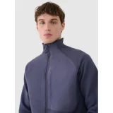 Pánska mikina so zipsom 4F SWEATSHIRT-WSS25TSWSM1751-22S-ANTHRACITE · záber 2