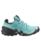 Dámska bežecká trailová obuv SALOMON Speedcross 6 GTX W blue curacao black iced aqua · záber 1