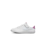 Dievčenská vychádzková obuv NIKE Court Legacy white cosmic fuchsia pearl pink football grey · záber 2