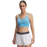 Dámska tréningová športová podprsenka UNDER ARMOUR Vanish Seamless Washed Low-BLU · záber 3