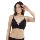 Dámske plavky vrchný diel FUNDANGO Sahara V-neck Cami Top-890-black I · záber 1