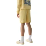 Chlapčenské teplákové kraťasy 4F JUNIOR SHORTS CAS-4FJWSS24TSHOM279-73S-LIGHT LEMON · záber 4
