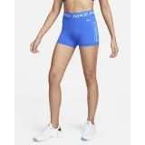 Dámske tréningové kraťasy NIKE PRO W DF MR 3IN SHORT GRX-FN3141-405-HYPER ROYAL · záber 2
