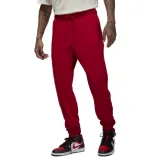 Pánske zateplené tepláky NIKE JORDAN DF SPRT CSVR FLC PANT-687 GYM RED BLACK · záber 1