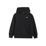 Dievčenská mikina s kapucňou 4F JUNIOR SWEATSHIRT F1478-20S-DEEP BLACK · záber 5