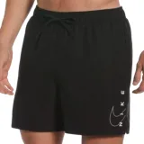Pánske plavky NIKE SWIM Swoosh Break 5 inch-001-Black · záber 1